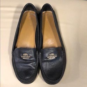 Black Coach loafers
